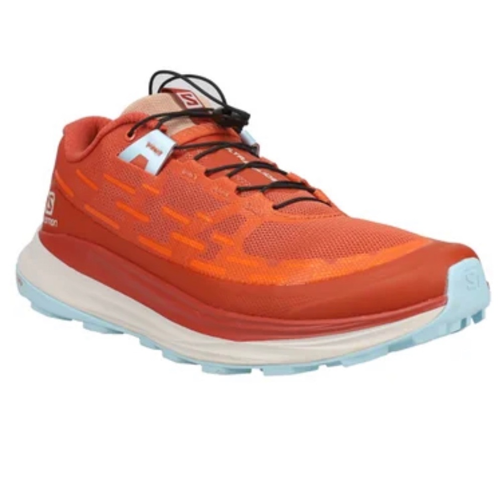 Salomon Ultra Glide W Mecca Orange/Red Orange/Crystal Blue Size 8.5 Women’s